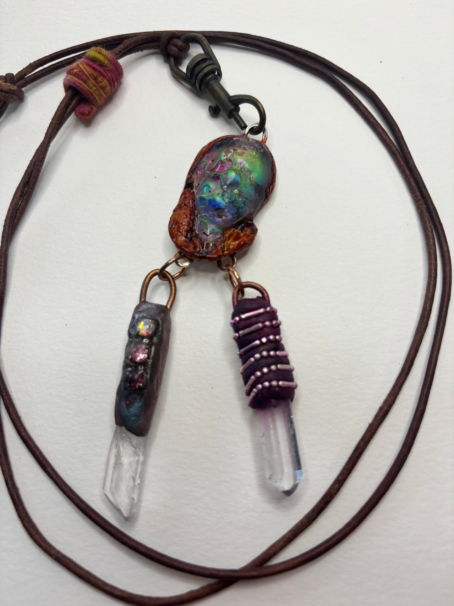 Woman With the Quartz Necklace