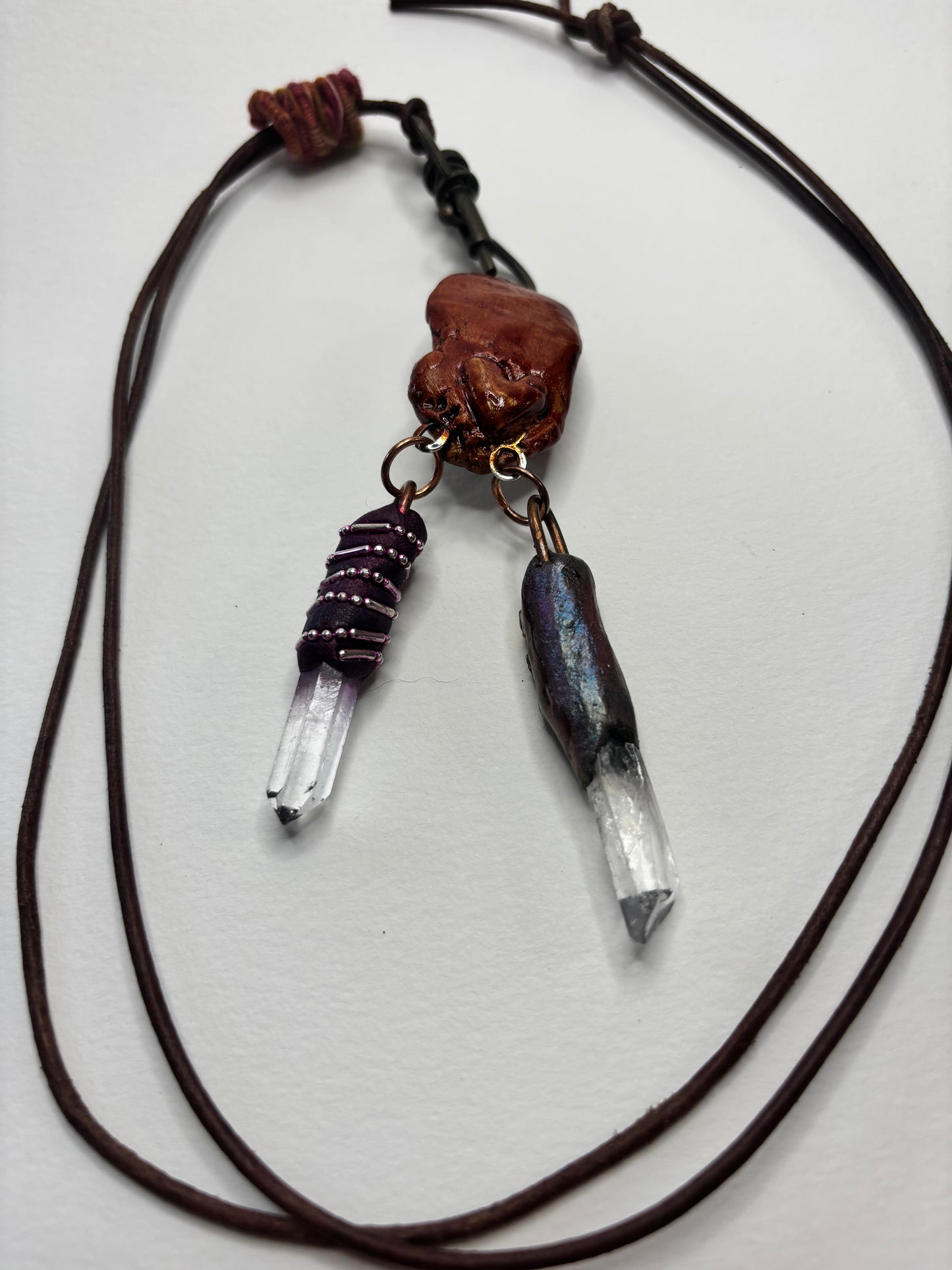 Woman With the Quartz Necklace