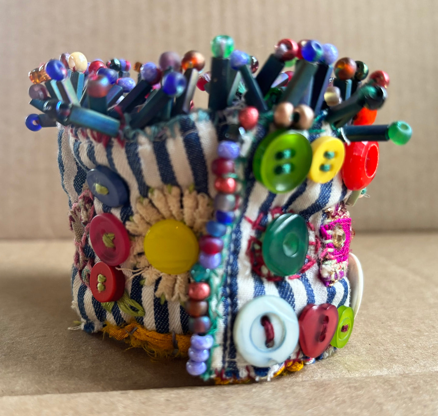 Striped Fish Cuff Bracelet