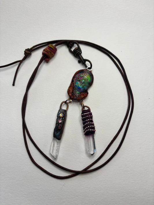 Woman With the Quartz Necklace