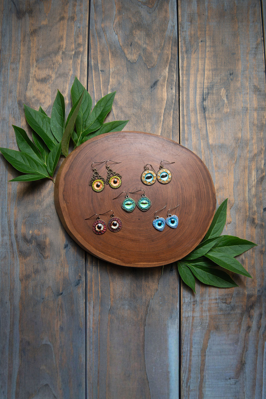 Eye See You Drop Earrings