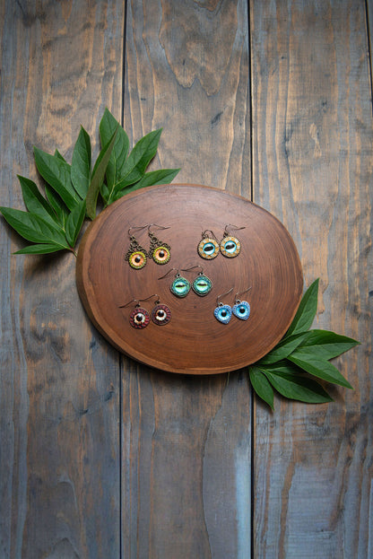Eye See You Drop Earrings