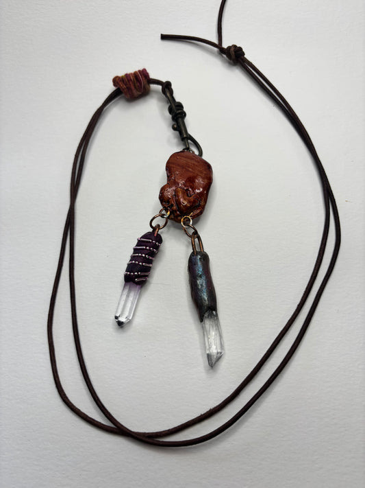 Woman With the Quartz Necklace
