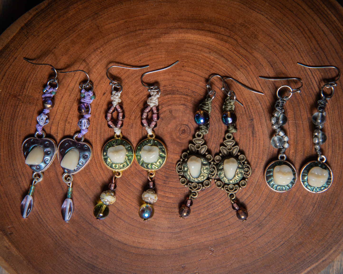 Teeth Earrings