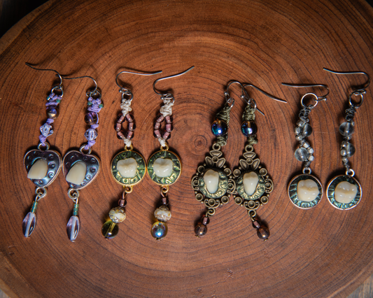 Teeth Earrings