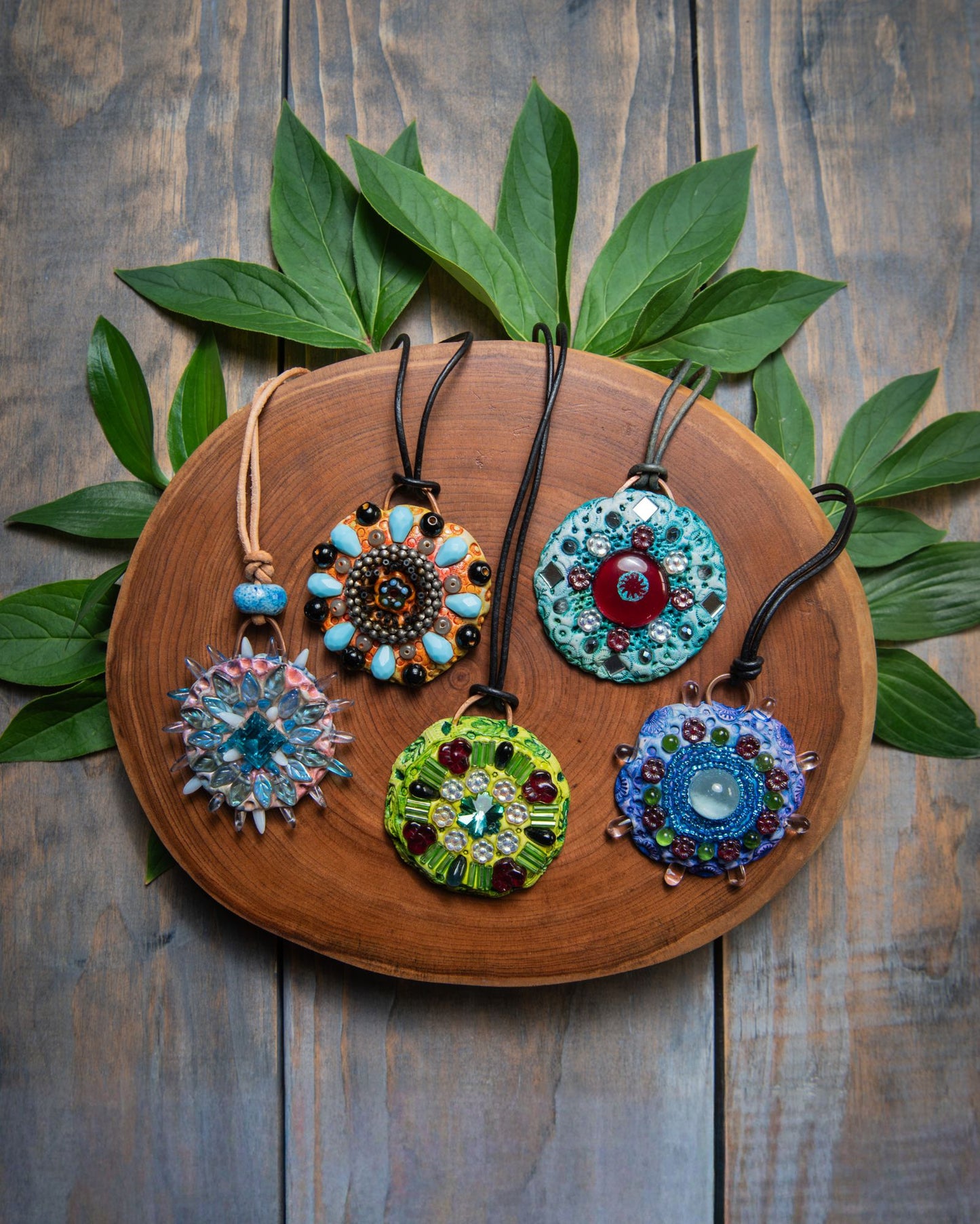 Colourful Mandala Medallions