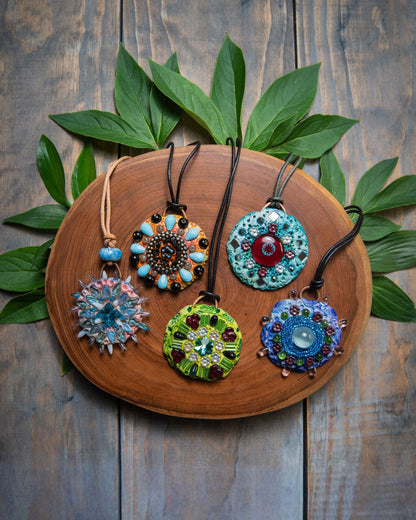 Colourful Mandala Medallions